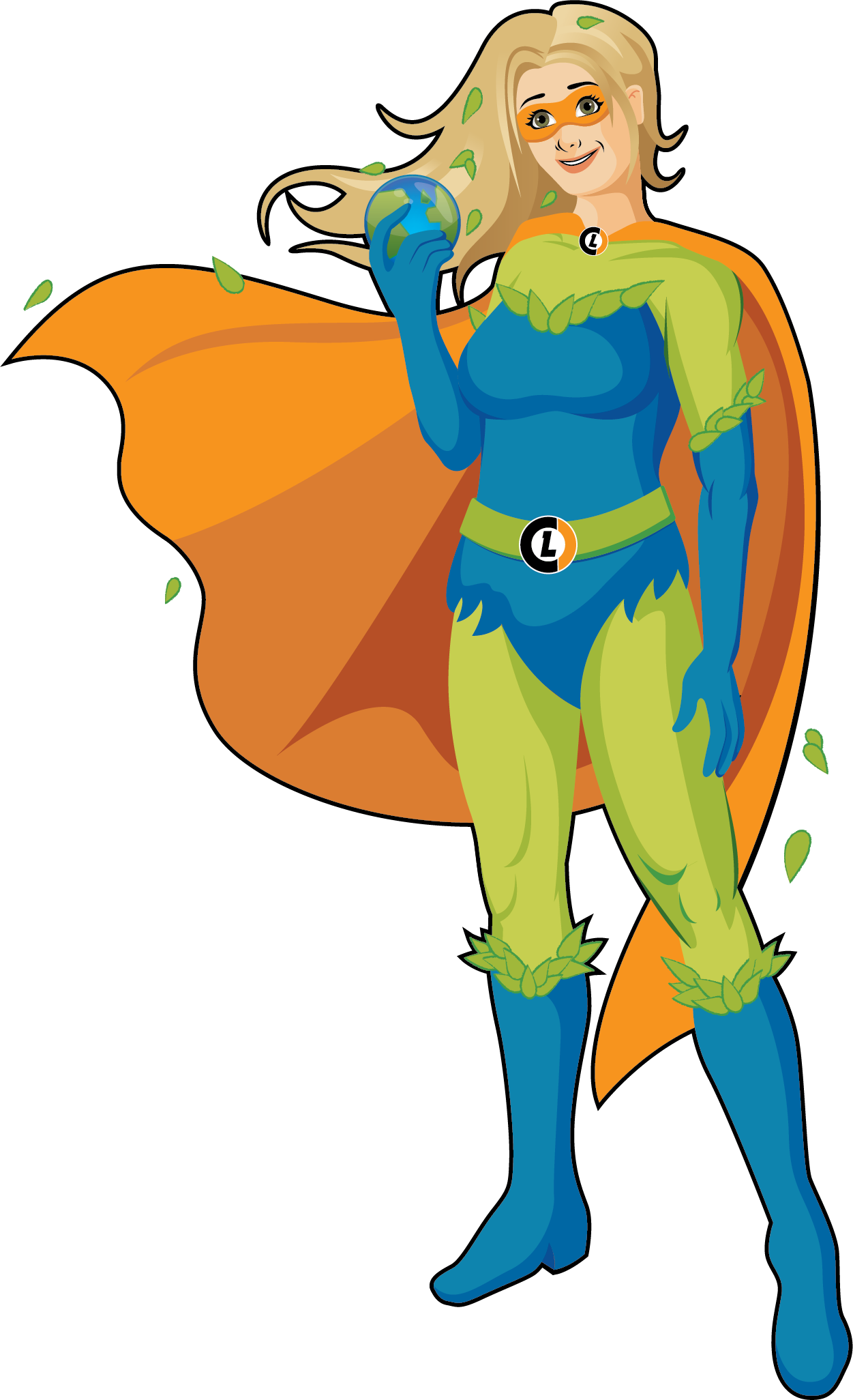 clipart mom superhero