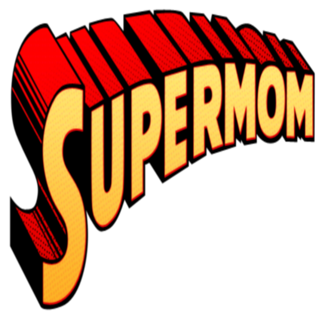 supergirl clipart super mum