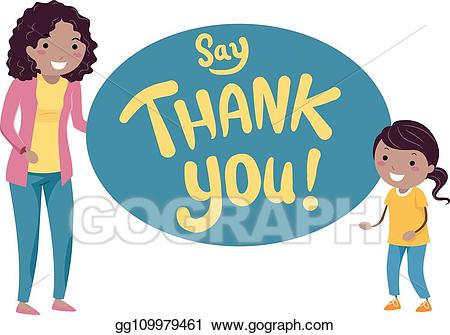 mother clipart thank you