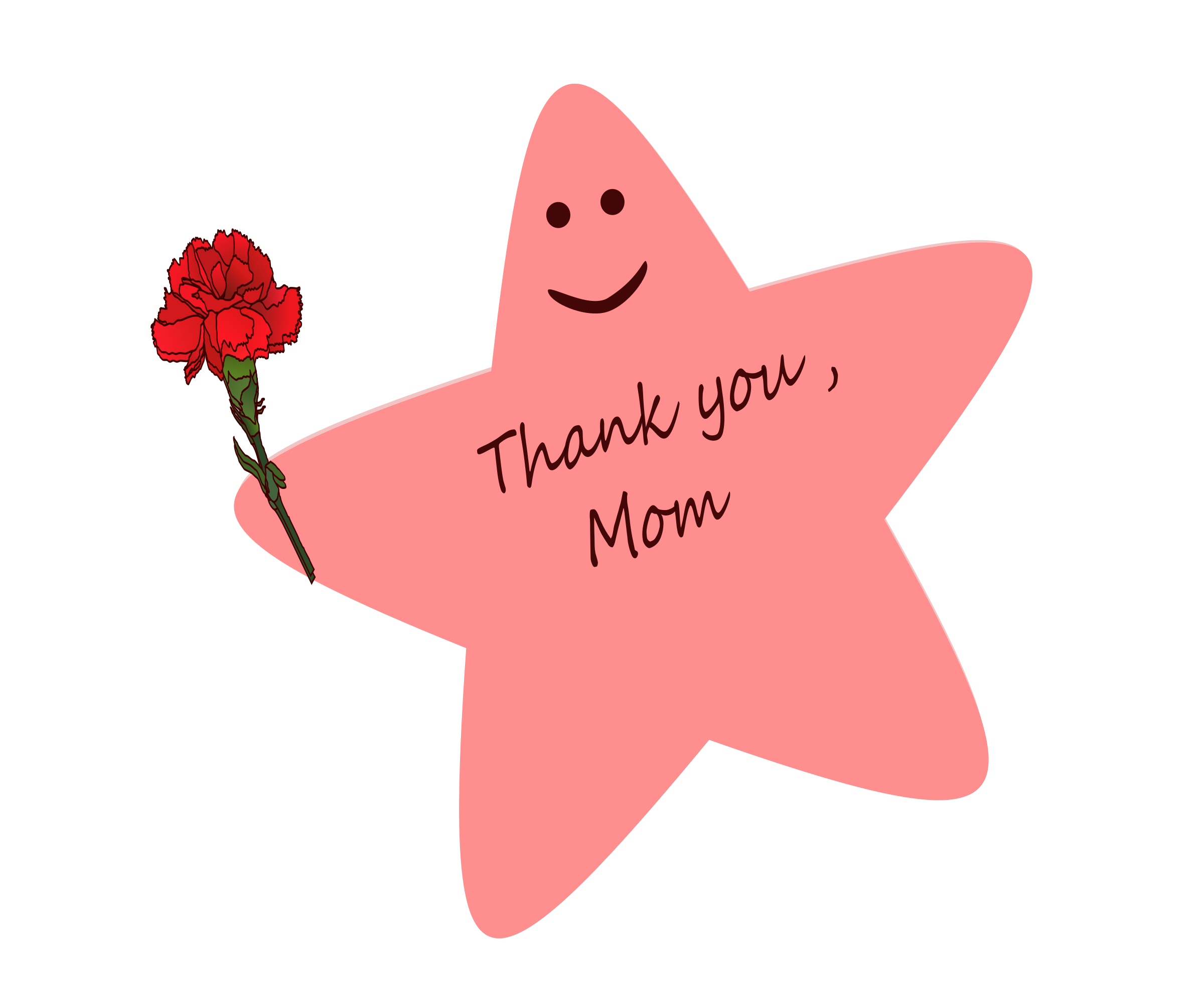 mother clipart happy mom