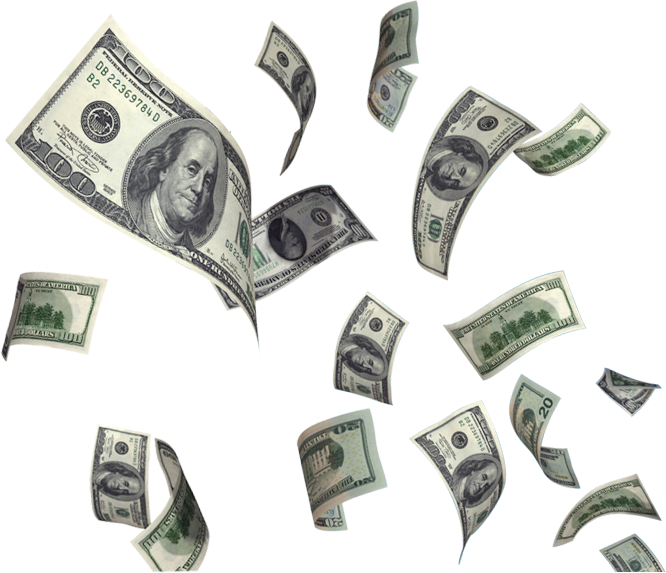 Transparent pictures free icons. Raining money png
