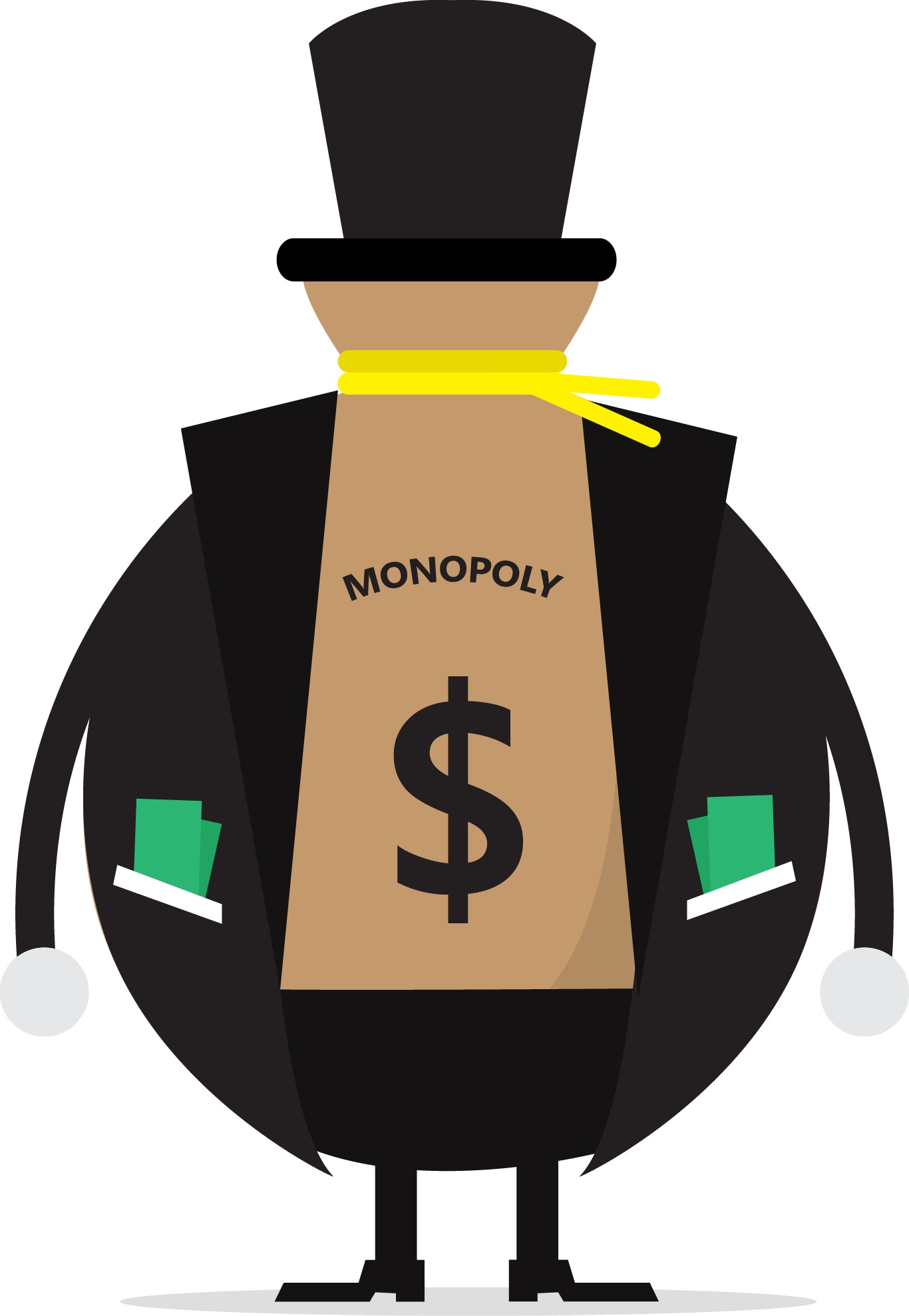 dollars clipart monopoly