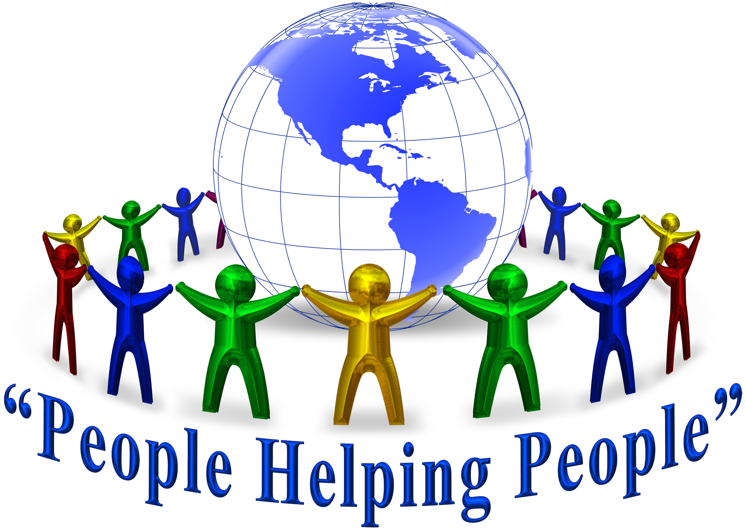 Images for people helping. Volunteering clipart person