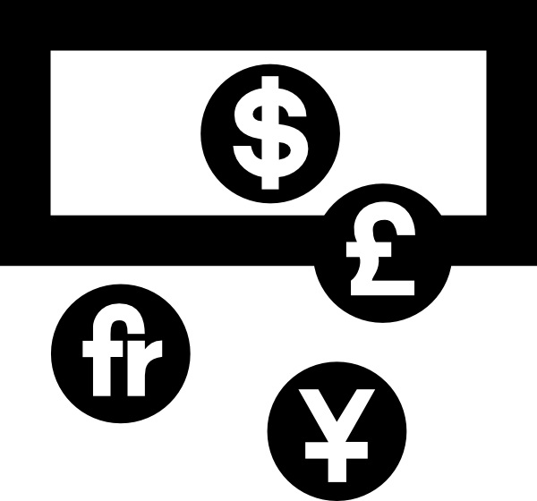 Money clipart logo. Currency exchange symbol clip
