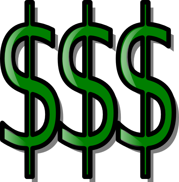 dollars clipart wealth