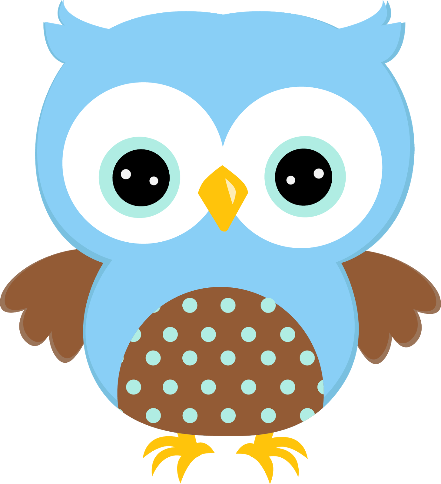 owls clipart brown owl