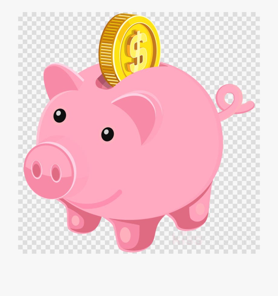 pig clipart money