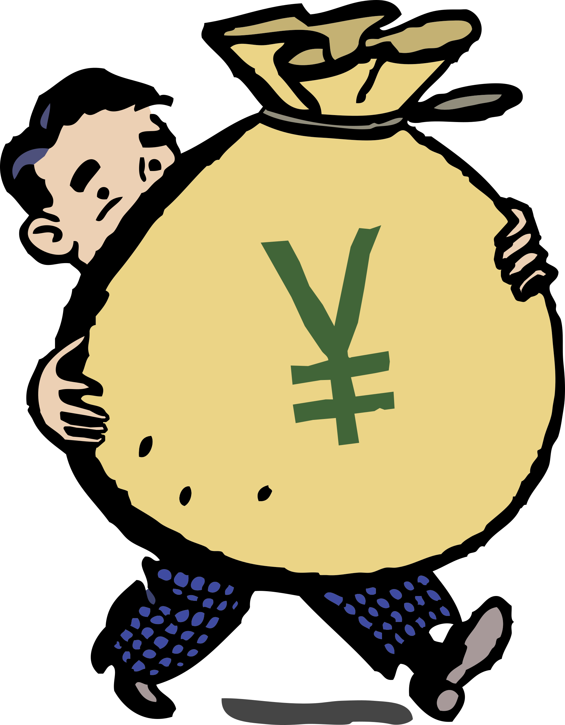 money clipart yen