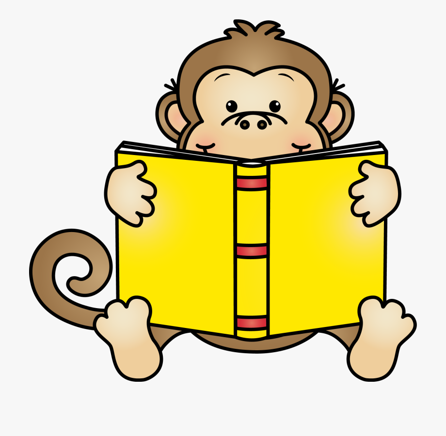 monkeys clipart book