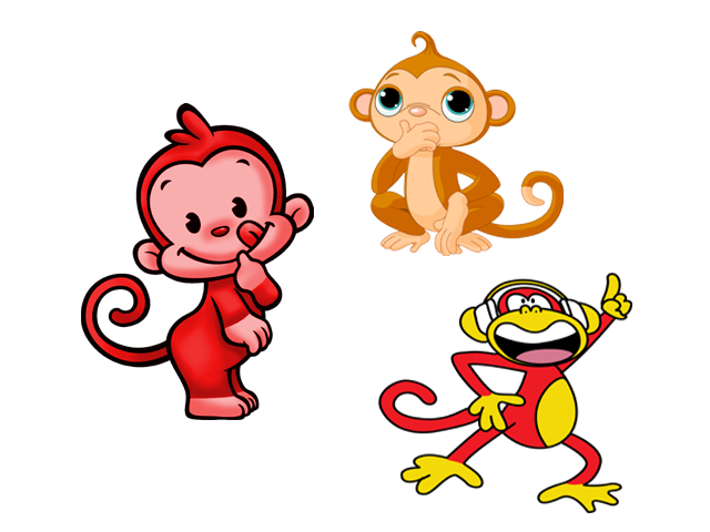 clipart monkey chinese new year
