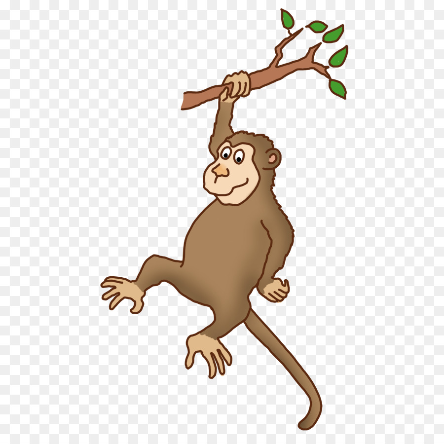 clipart monkey climb