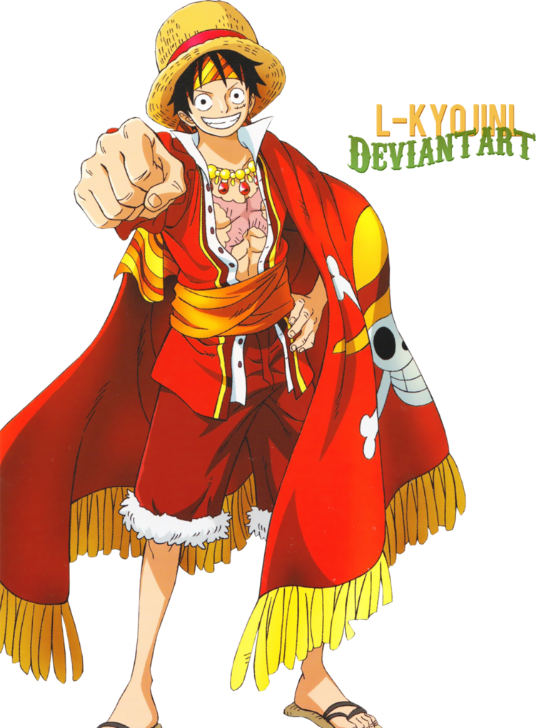D luffy render by. Costume clipart monkey