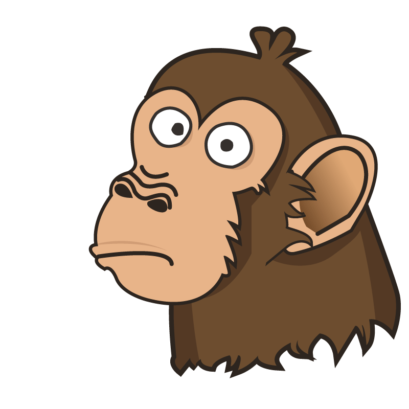 Clipart monkey gif animation. Question mark what sticker