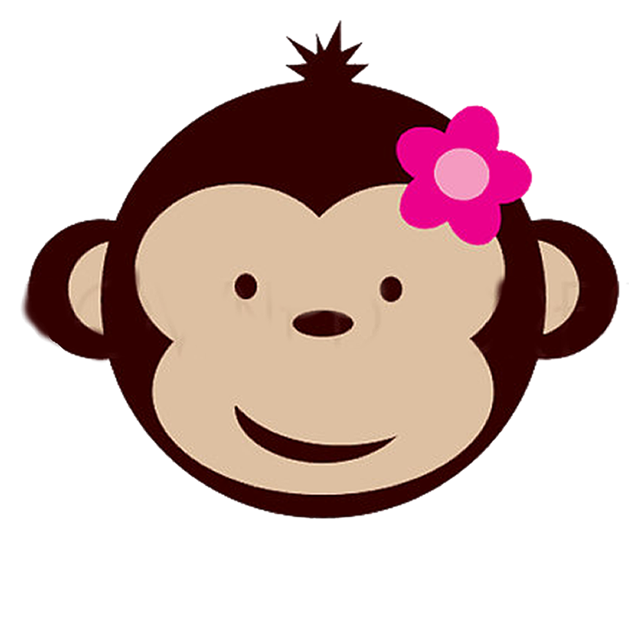 clipart monkey printable