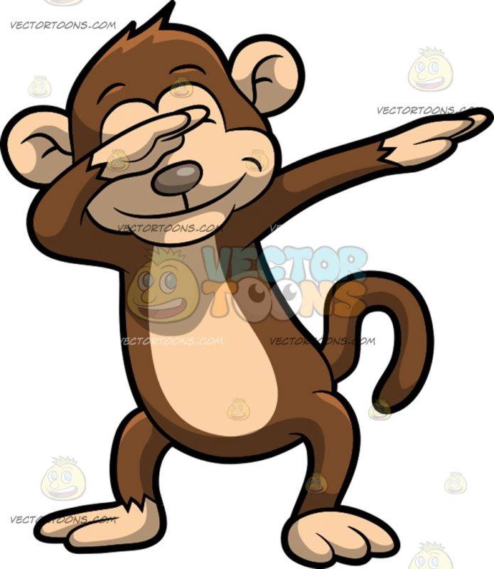 X free clip art. Clipart monkey profile