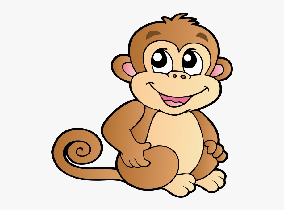 clipart monkey realistic