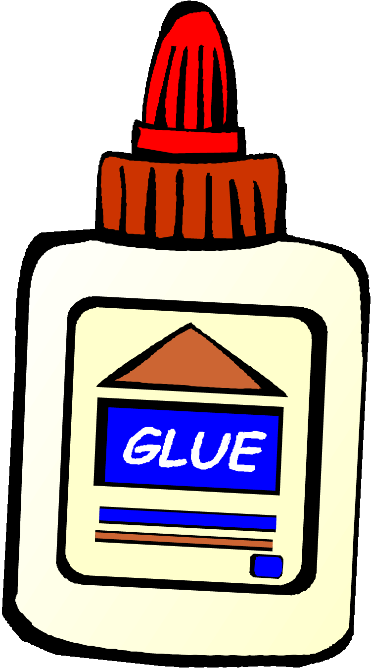 glue clipart animated
