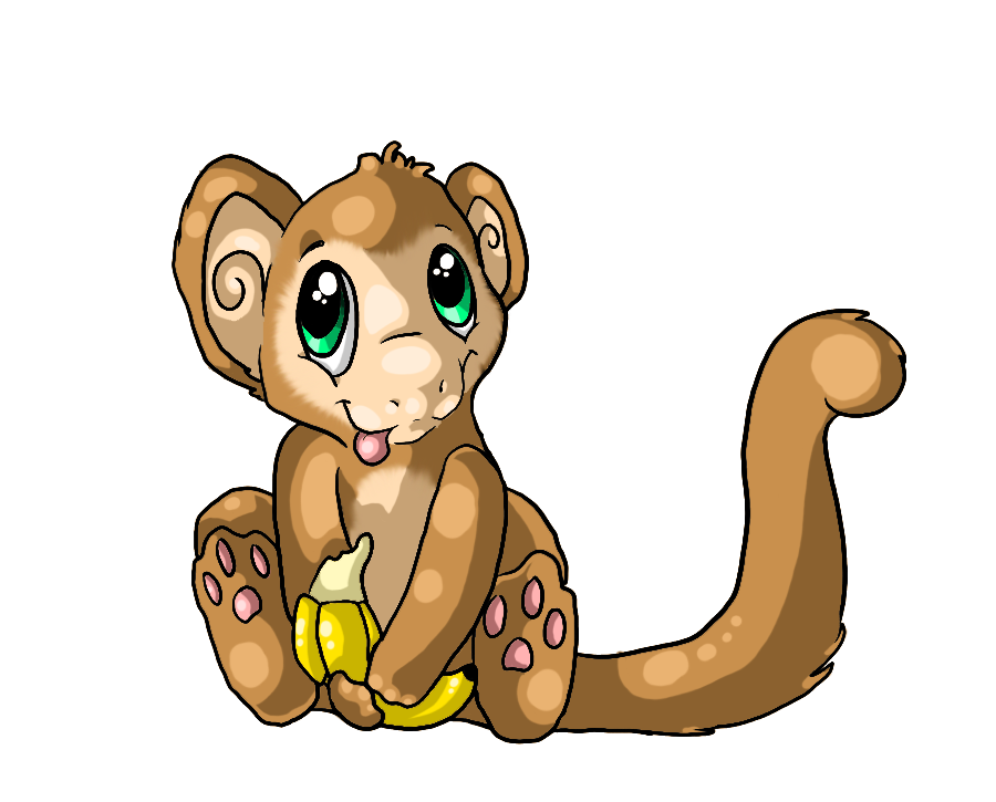 clipart monkey squirrel monkey