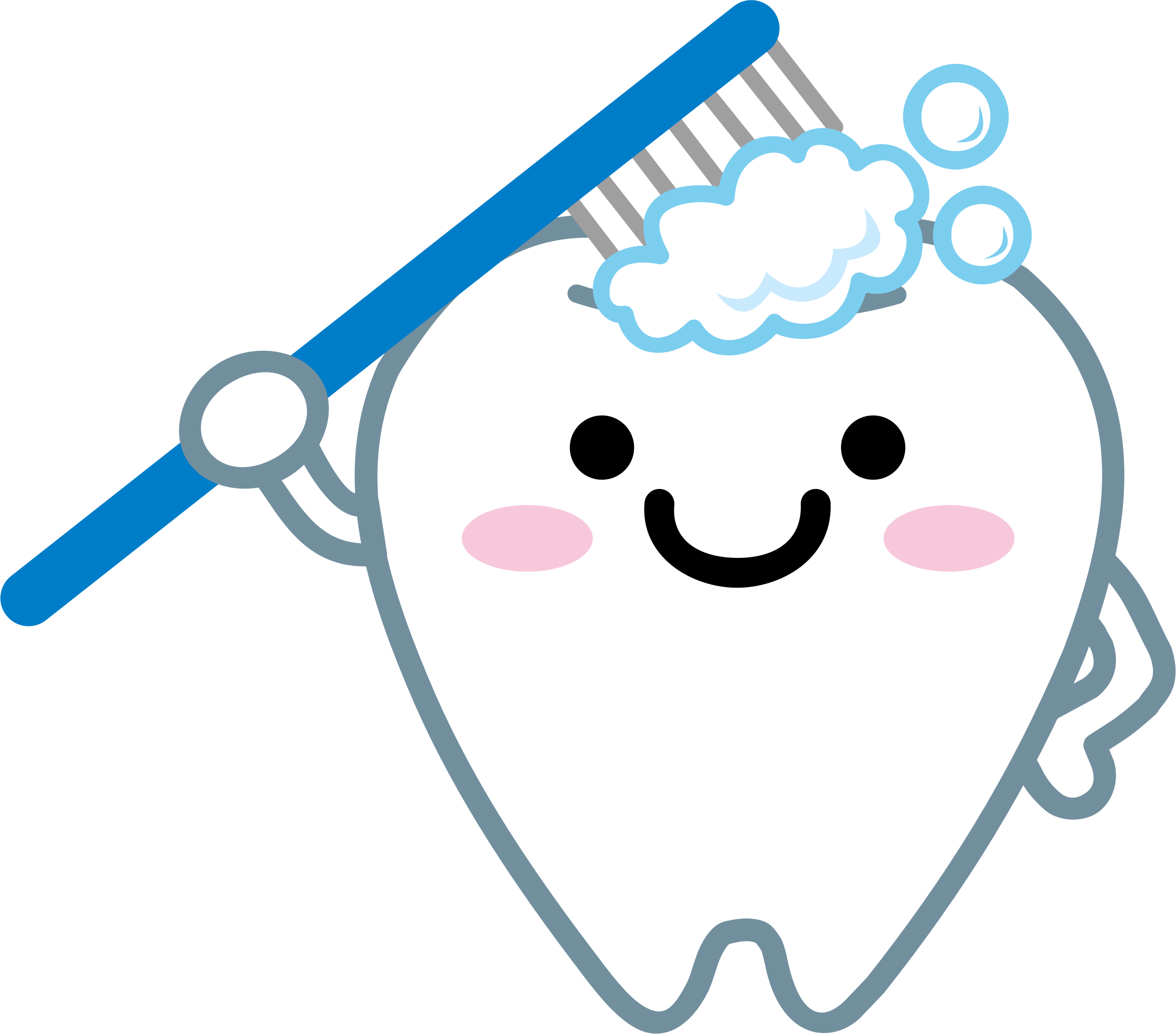 cow clipart tooth