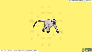 clipart monkey vervet monkey