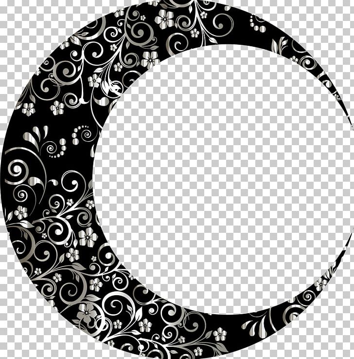 moon clipart abstract