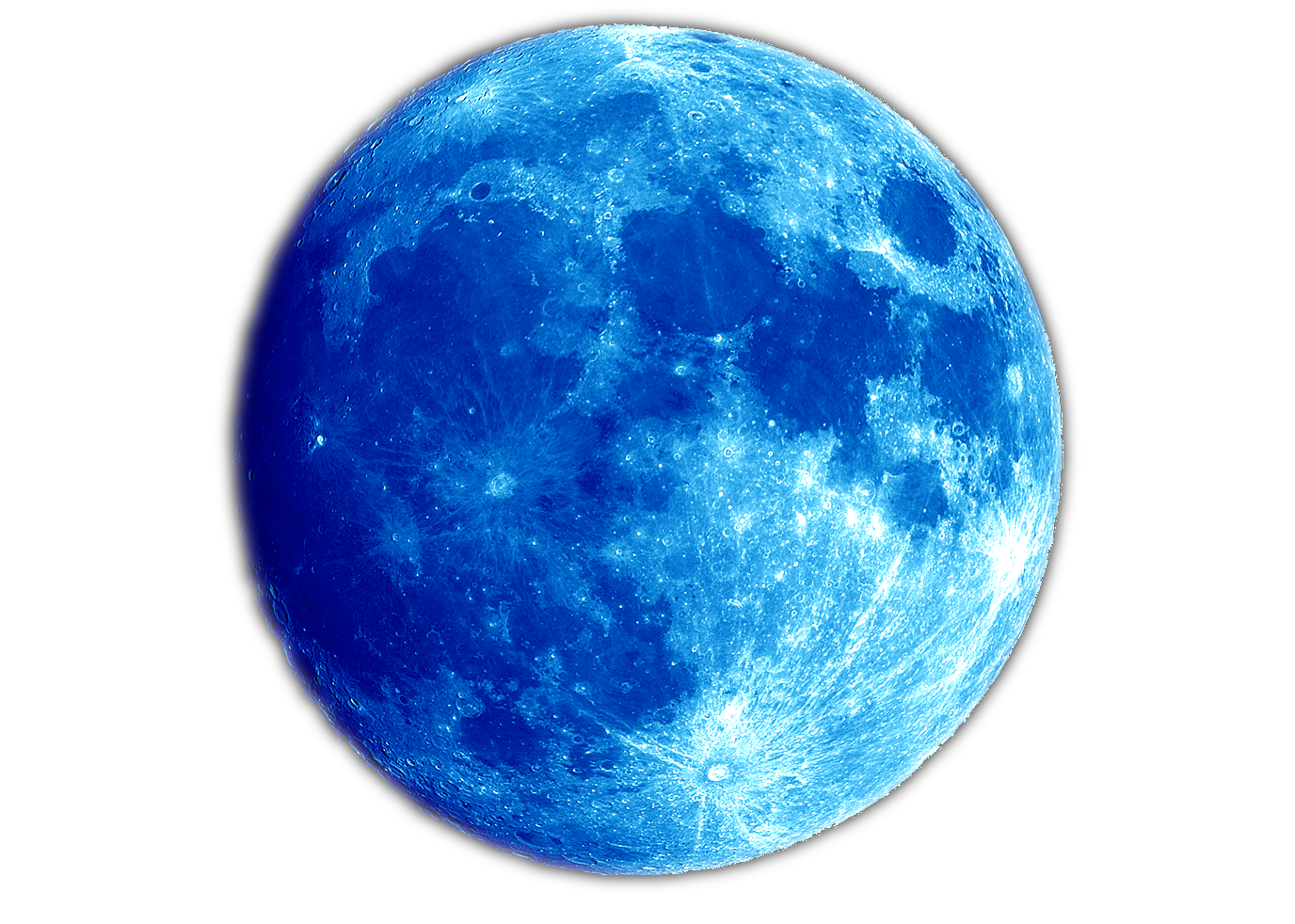planet clipart full moon