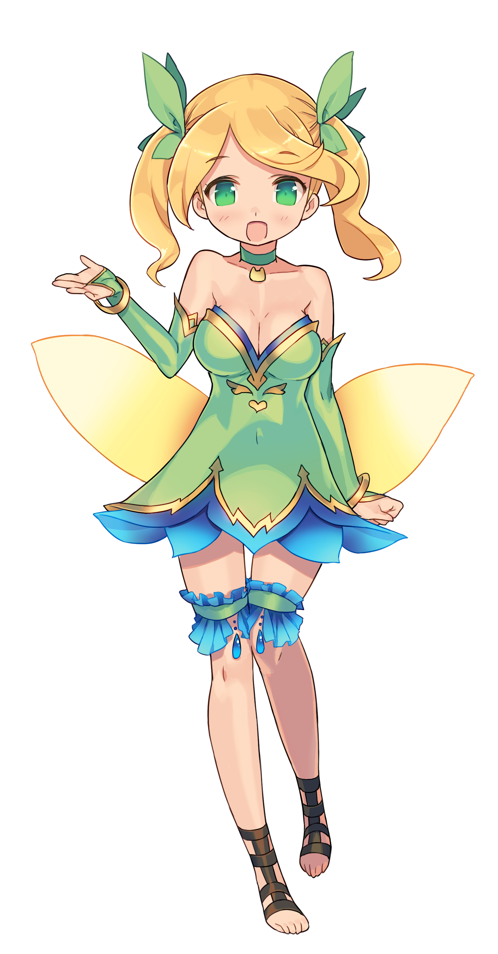 Fairy costume design plant. Clipart moon evening moon