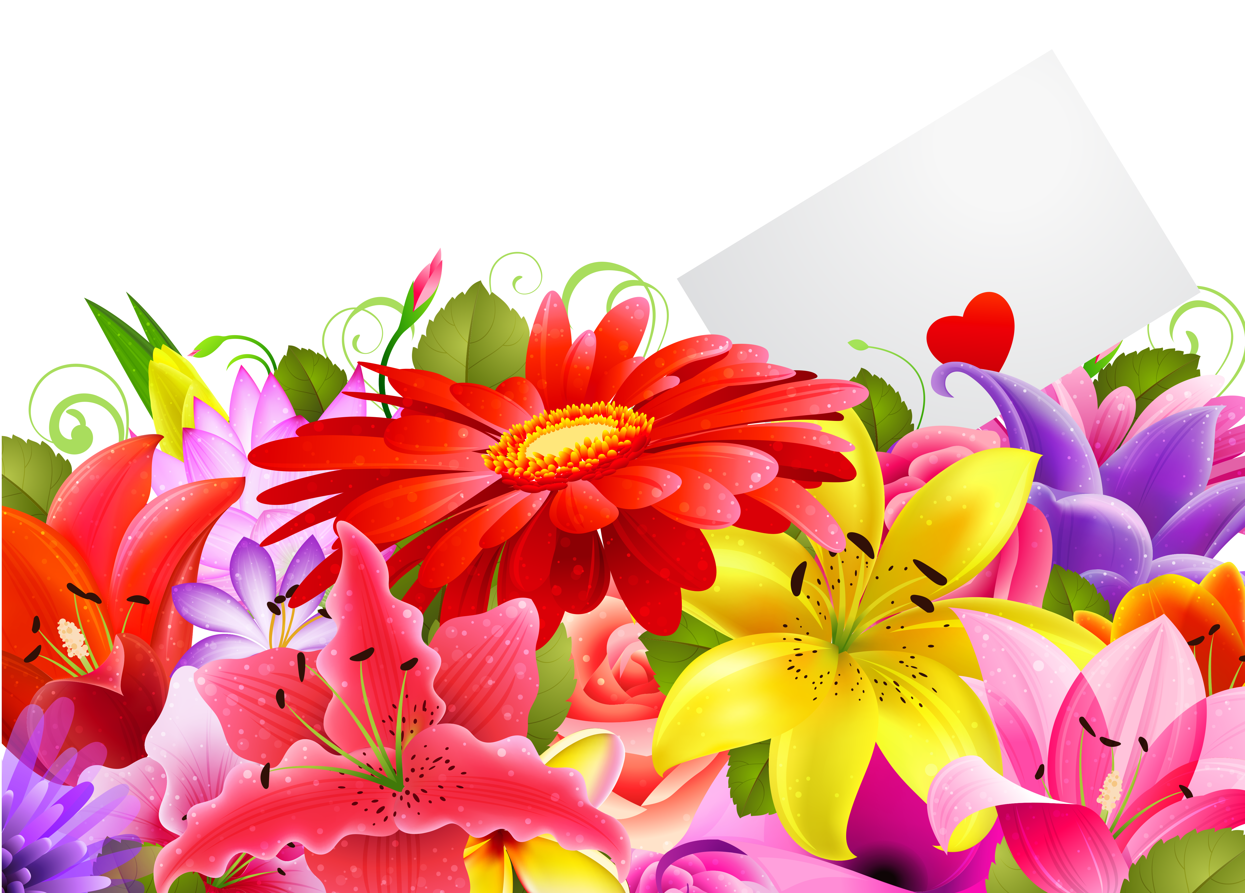 Decoration png gallery yopriceville. Clipart moon floral