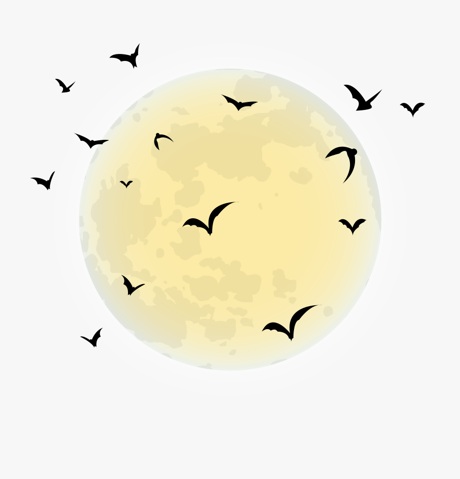 moon clipart detailed