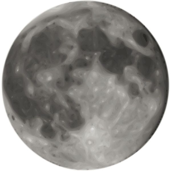 clipart moon lunar