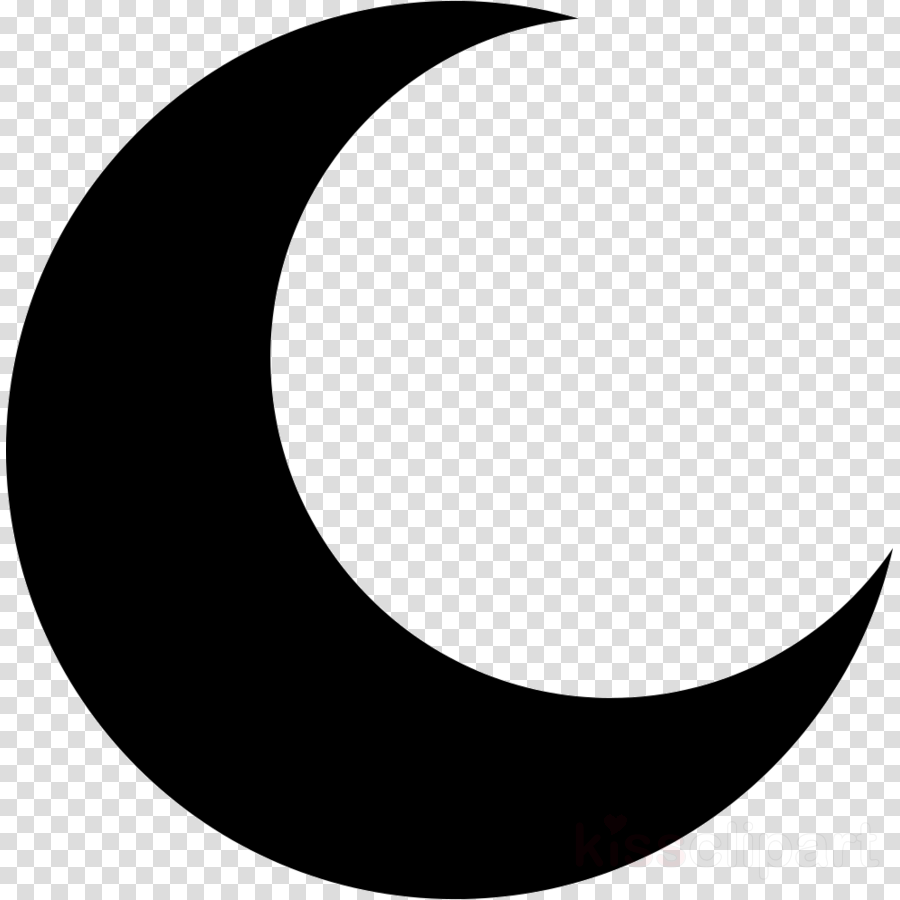moon clipart crescent