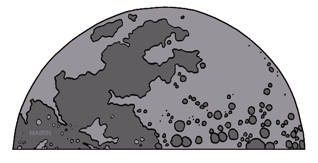 Free clip art by. Moon clipart outer space