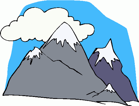 Clipart mountains. Mountain clip art free