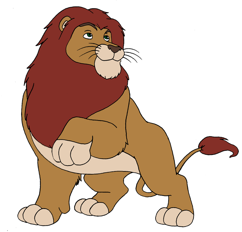 Lion clipart male. Lioness animated free on