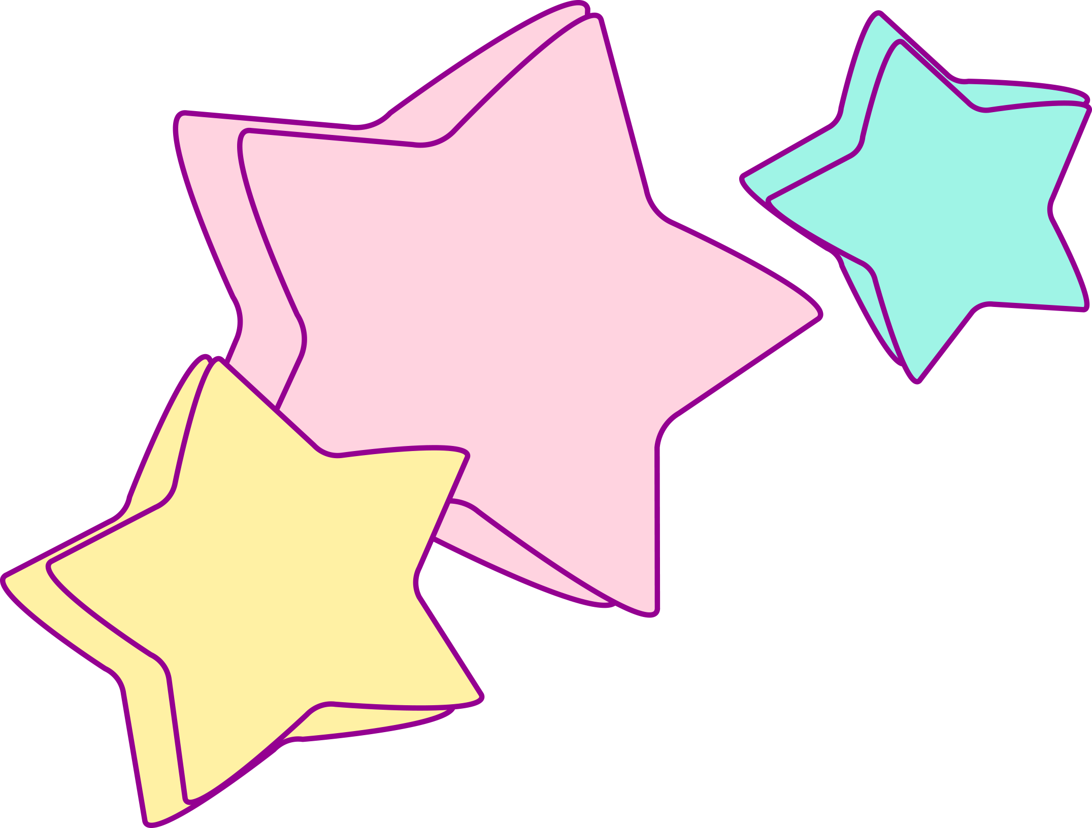 Clipart mountain bundok. Star unicorn graphics illustrations