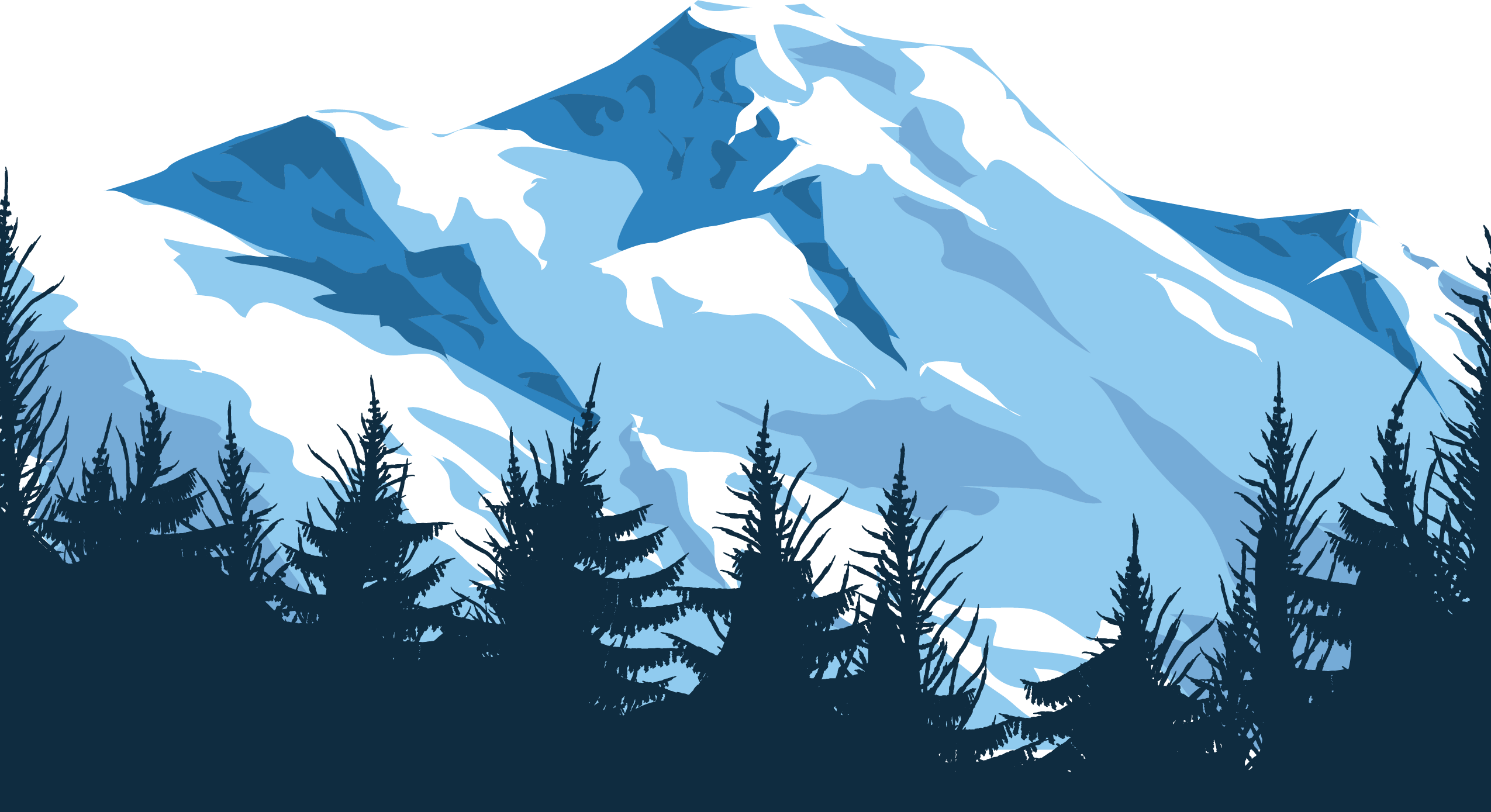 mountains clipart everest