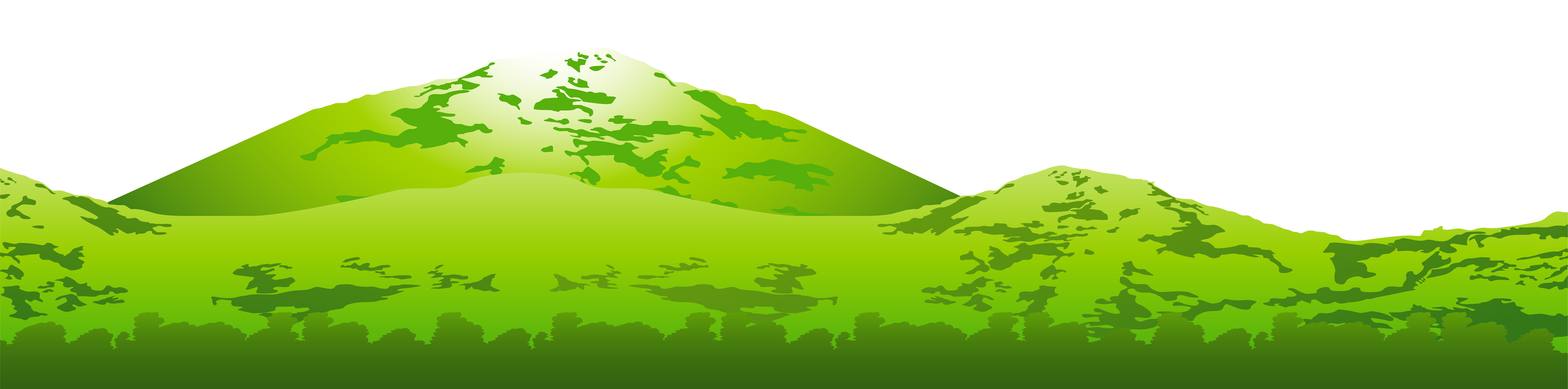 hills clipart montain