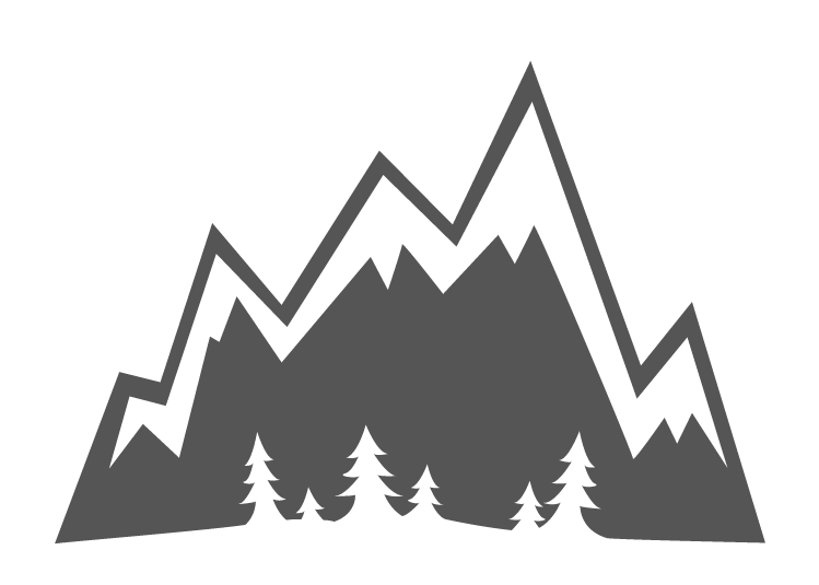 mountain clipart logo