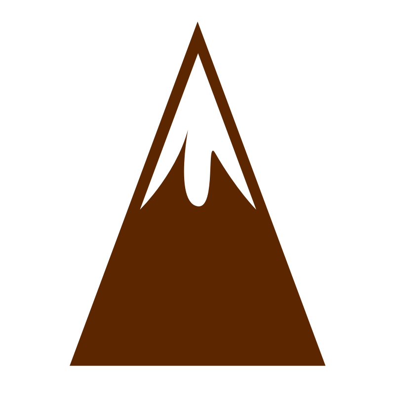 mountain clipart mountain peak