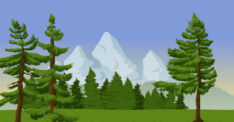 mountain clipart nature