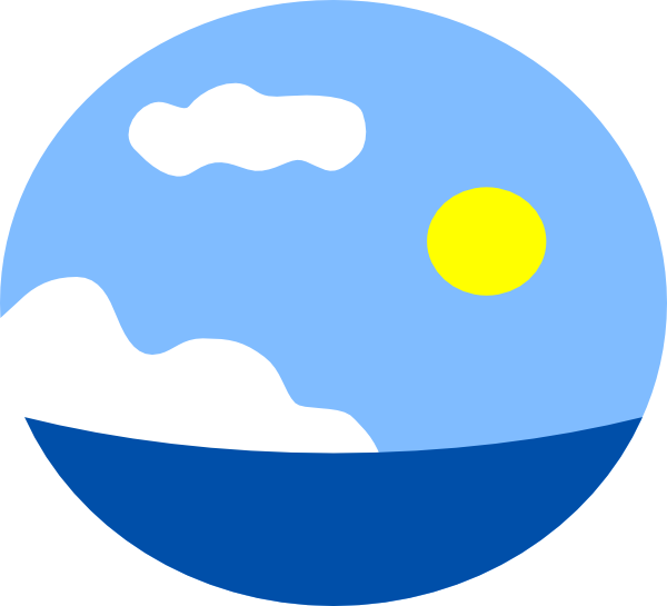 water clipart sky