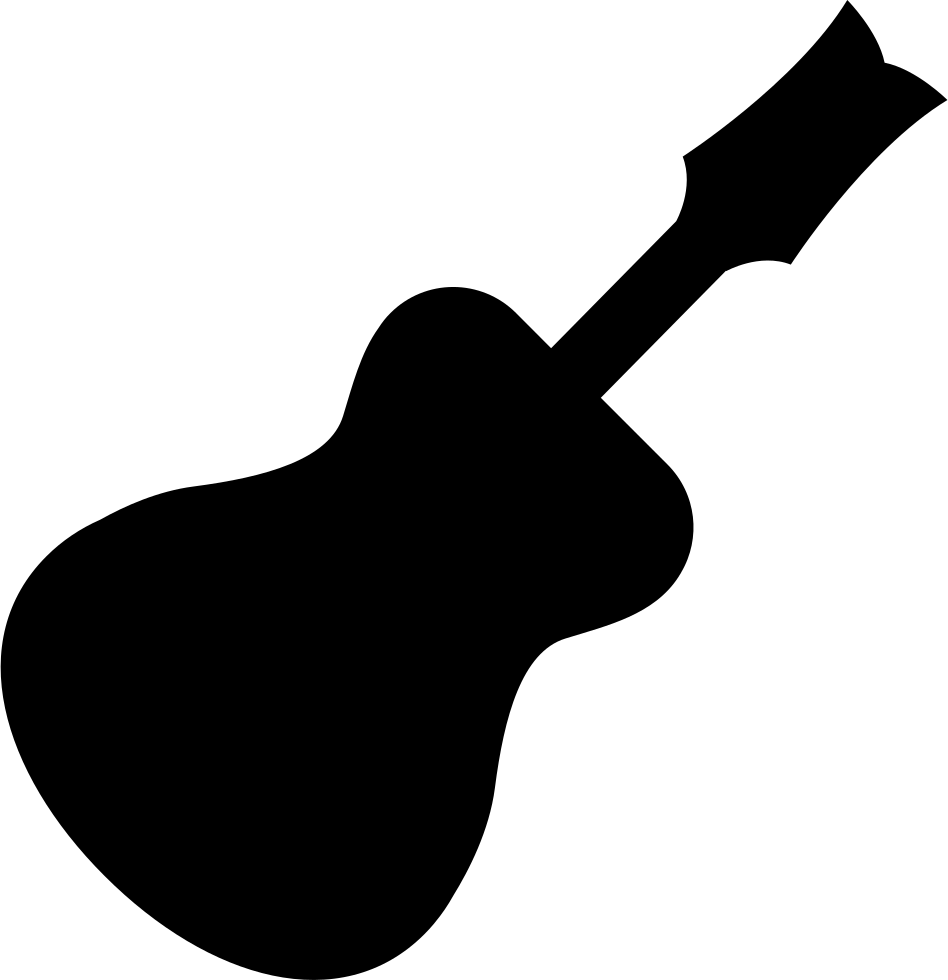 Shape at getdrawings com. Guitar clipart silhouette