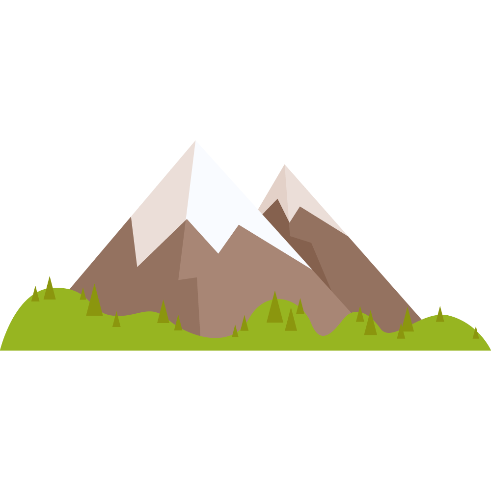 Clipart mountain snow mountain. Cartoon clip art transprent