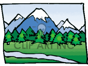 Mountain clip art free. Clipart mountains