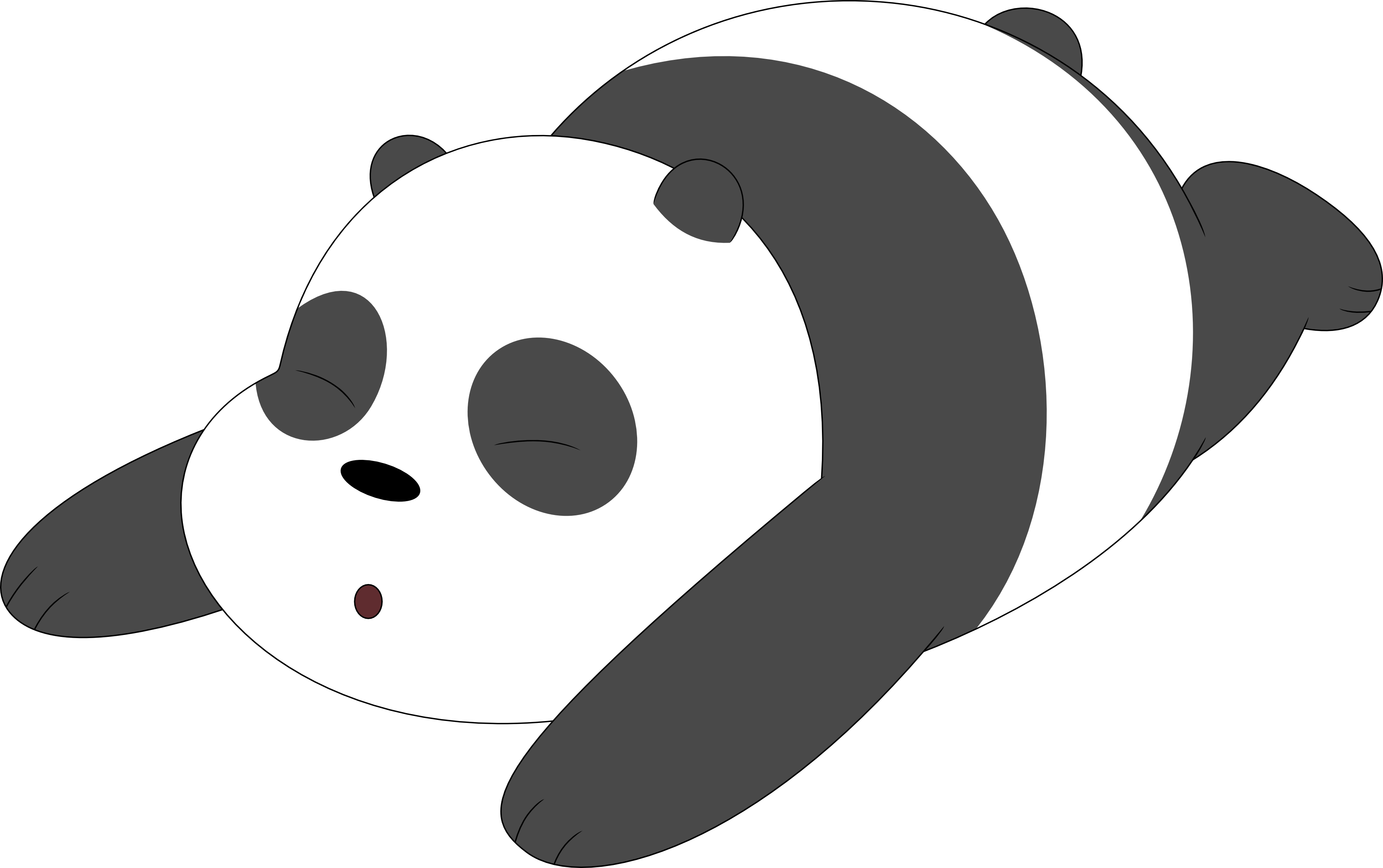 clipart panda panada