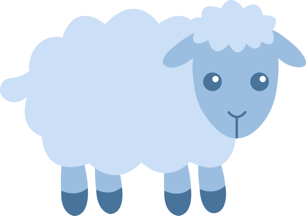 sheep clipart cartoon