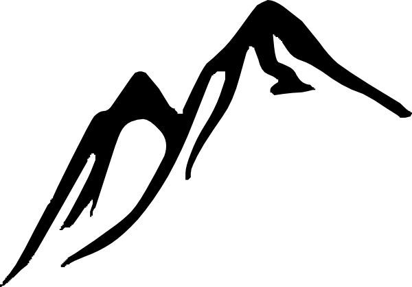 hike clipart moutain