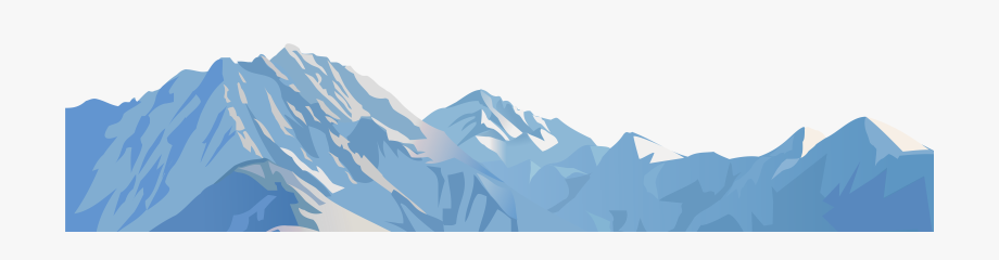 Transparent clip art image. Clipart mountains snowy mountain