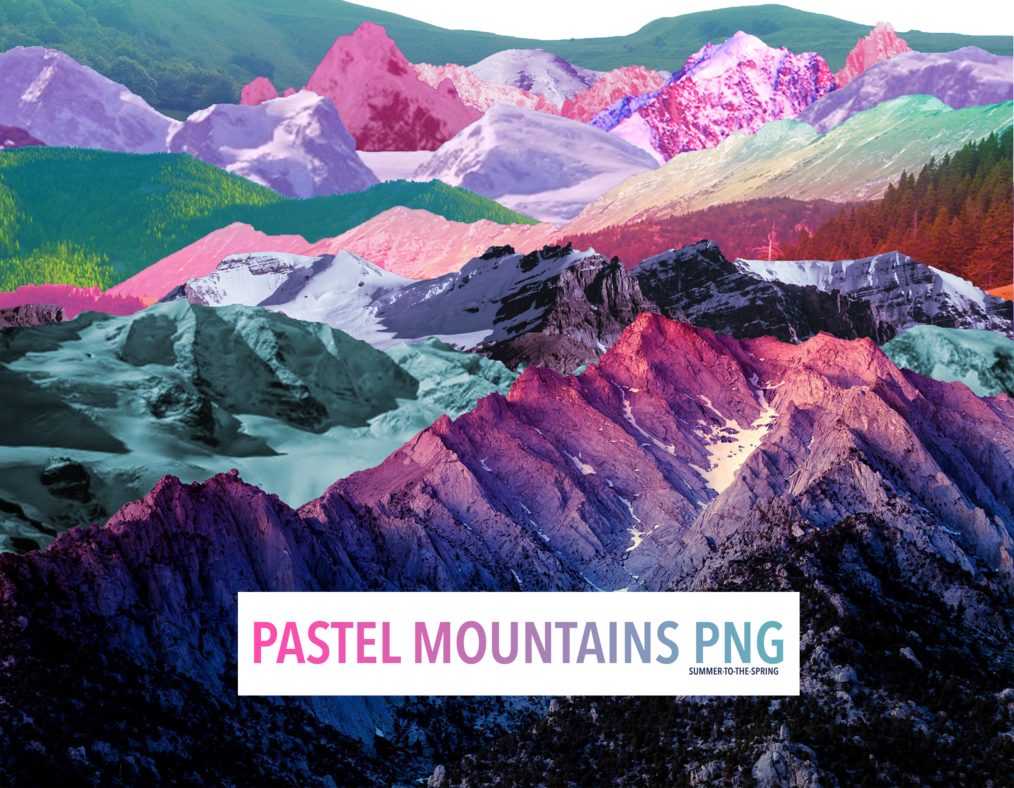 Mountain range png hd. Clipart mountains summer