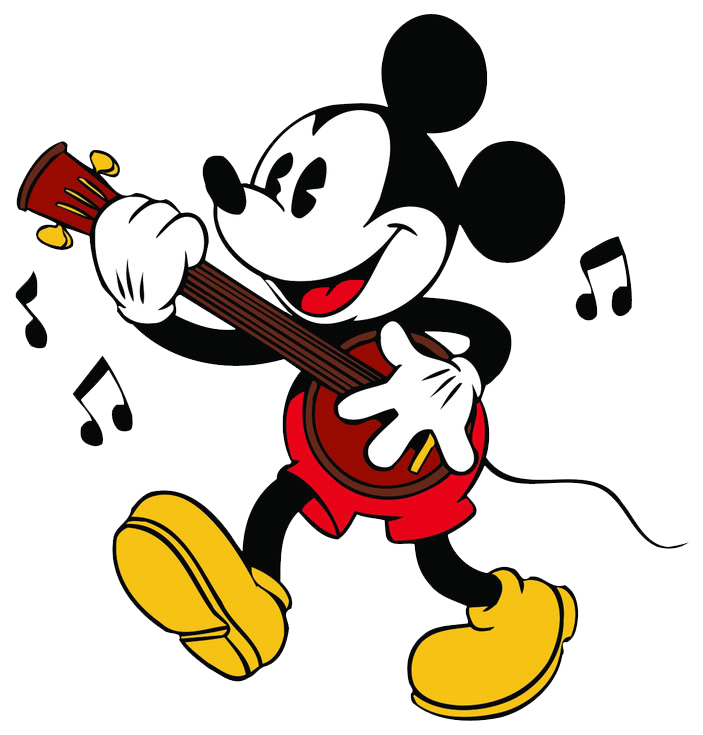 Winter clipart mickey. Classical mouse pencil and